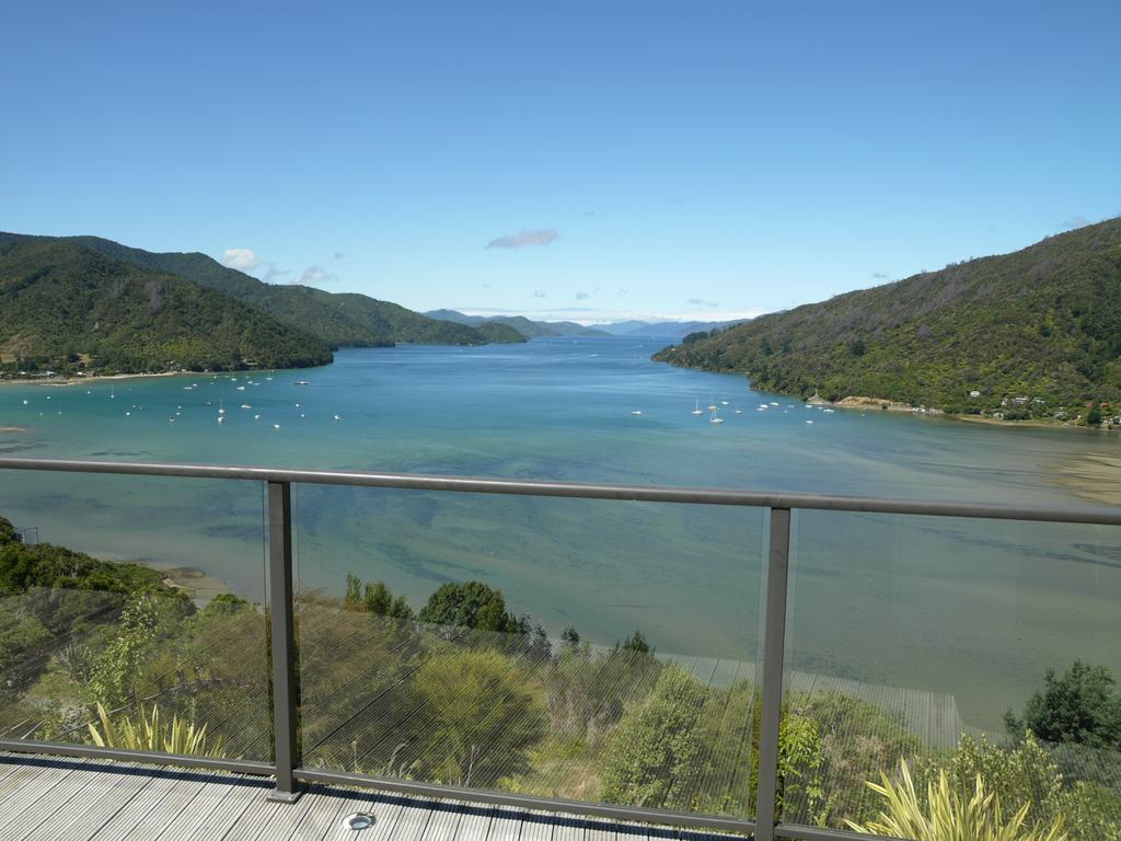 Okiwa Bay Lodge Picton Dış mekan fotoğraf