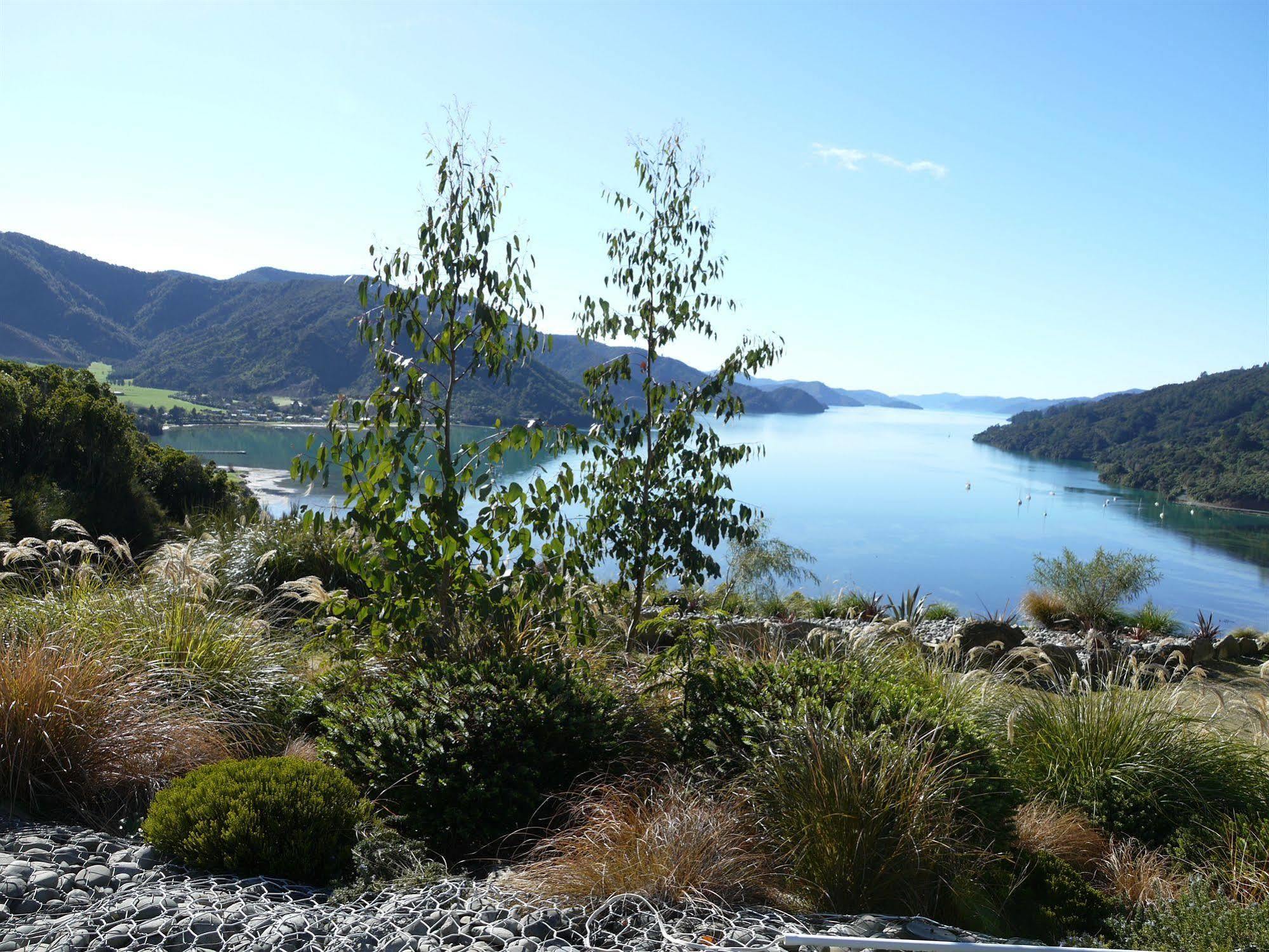 Okiwa Bay Lodge Picton Dış mekan fotoğraf